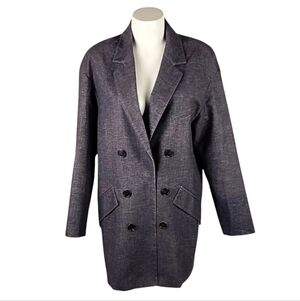 Coming Step Essentials N.Y Single Breasted Jacket Lined Size 1 Small Minimalist